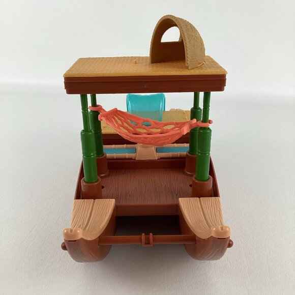 Disney Moana's Adventure Canoe Playset Mini Action Figures Maui Mattel 2024 Toy - Picture 7 of 10